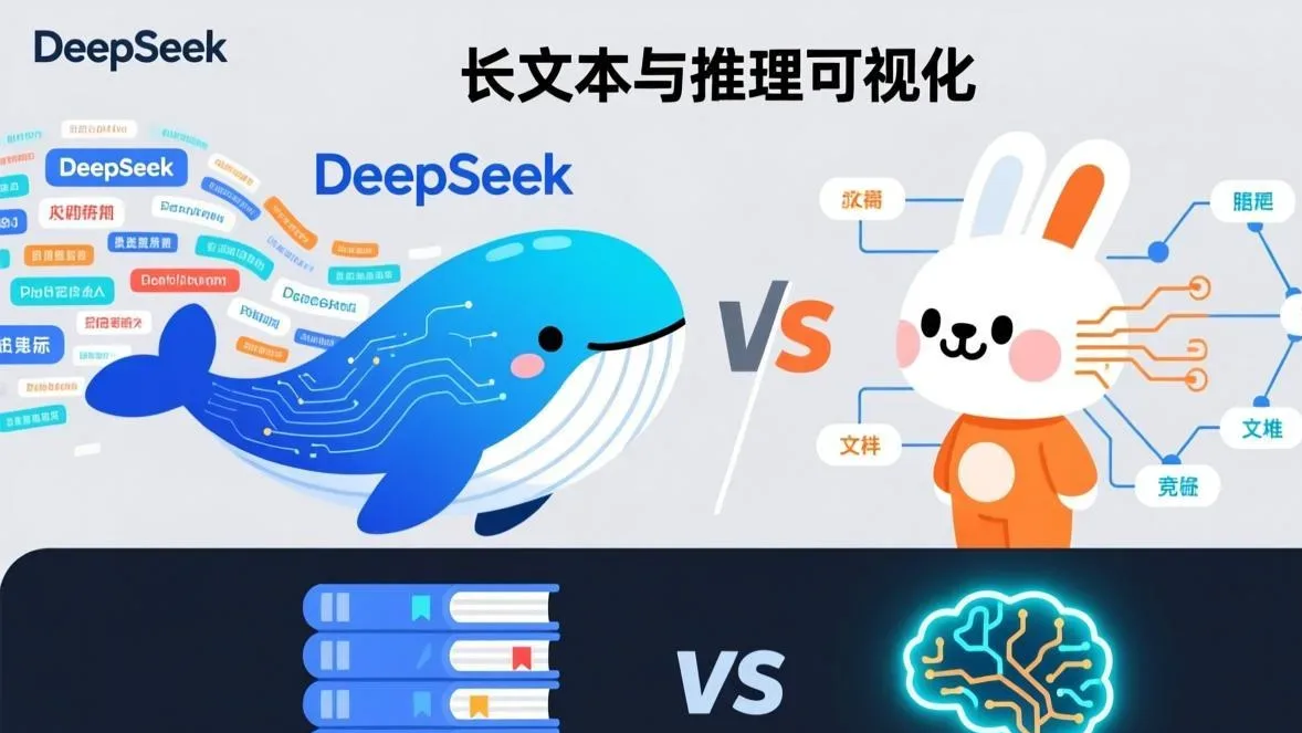 DeepSeek vs Kimi — 长文本专家与推理之王的AI工具对比